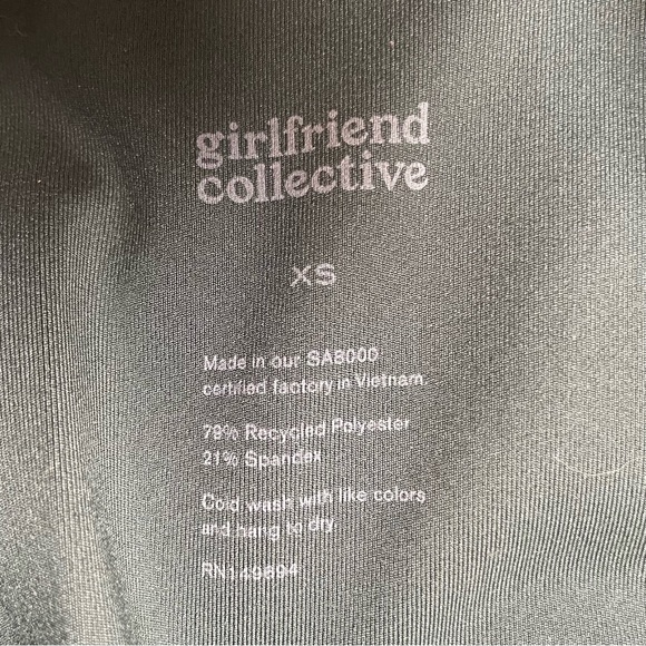 Girlfriend Collective Jade Green Compressive High Rise Leggings Size XS - Picture 6 of 11